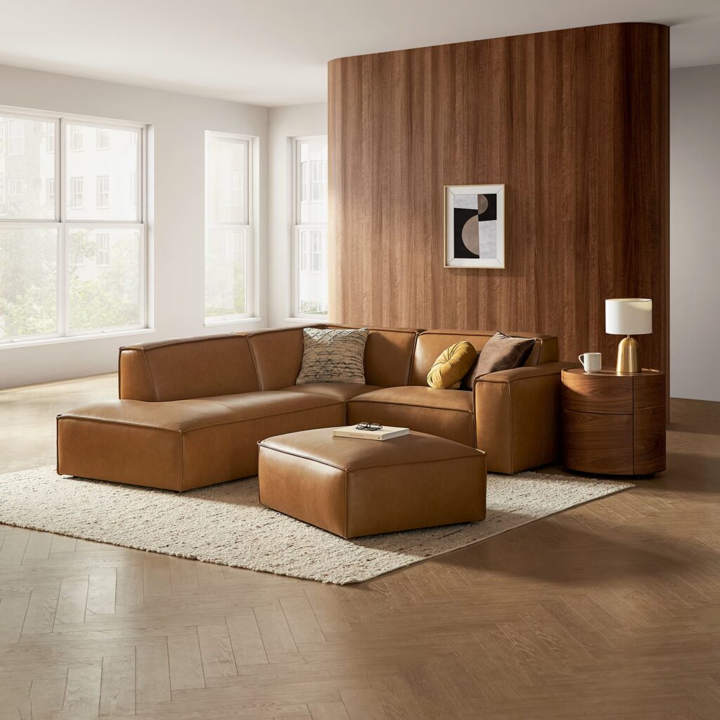 leather corner sofas
